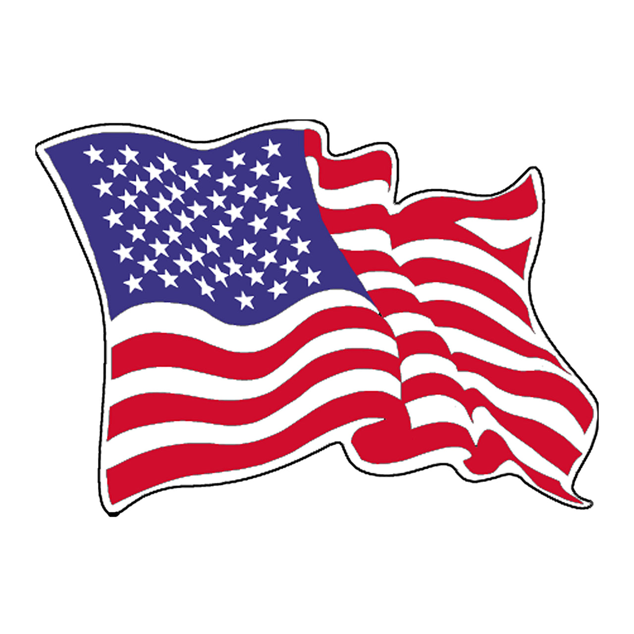 Old Glory Sticker