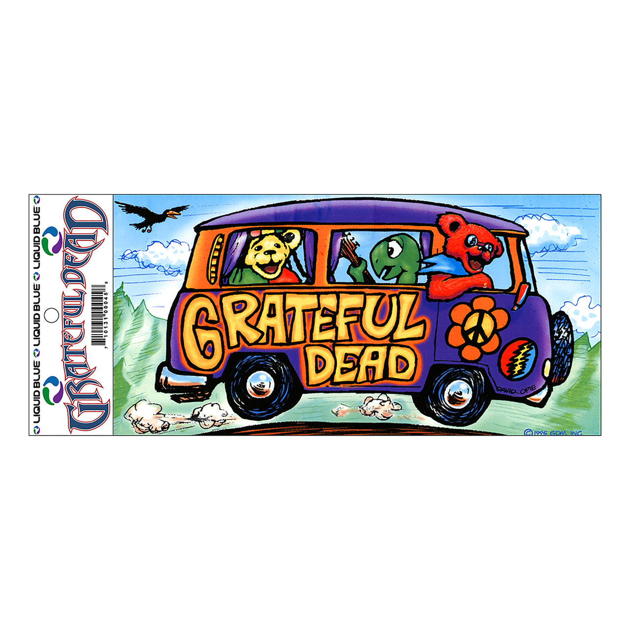 Summer Tour Bus Sticker