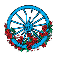Thumbnail for Wheel And Roses Mini Sticker (FREE GIFT)