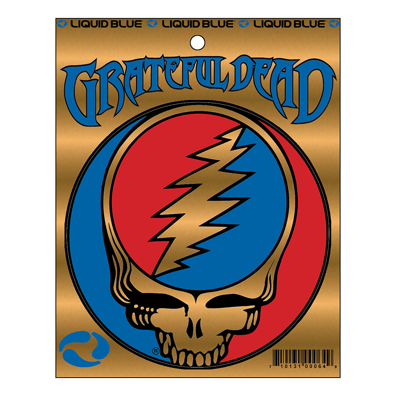 Steal Your Face 3 Inch Metallic Sticker