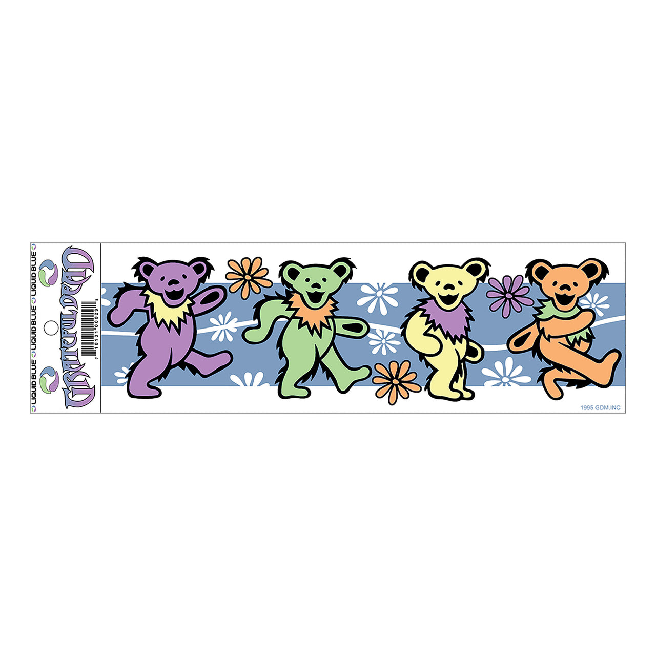 Bears And Flowers Sticker
