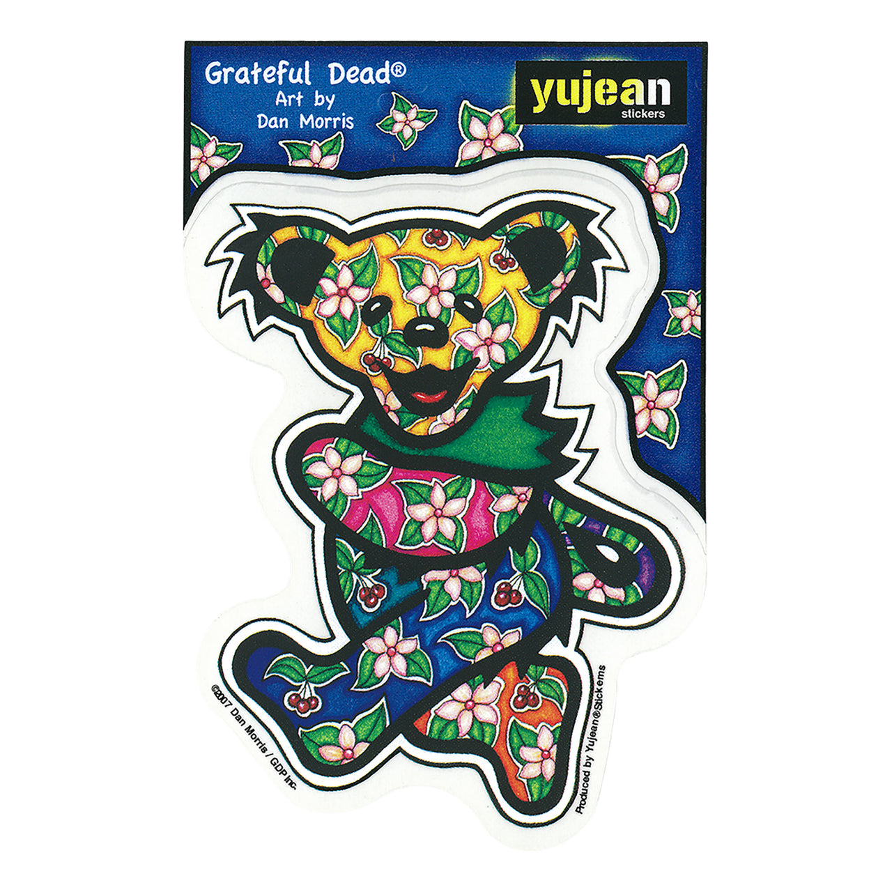 Tropical Bear Sticker