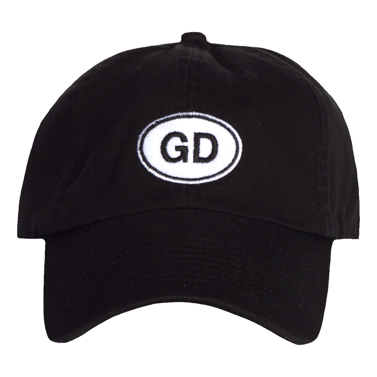 GD Oval Black Hat