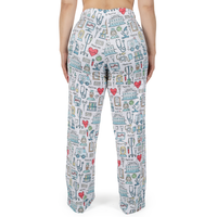Thumbnail for Nurse Life (White) Lounge Pants