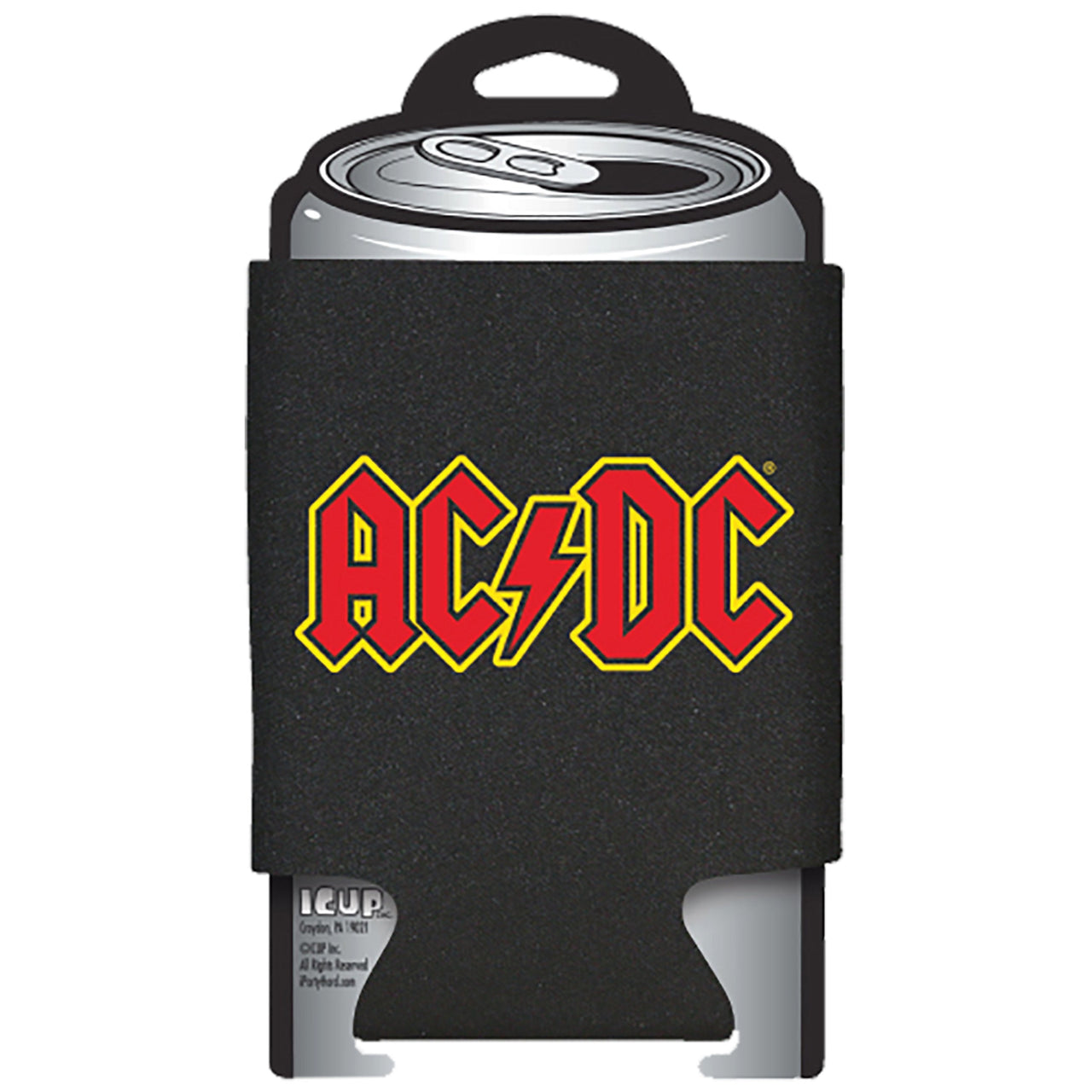 ACDC Logo Can Cooler w/card – 6 PC PPK ($3.20 each)