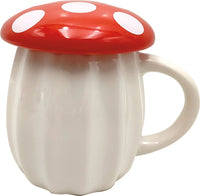 Thumbnail for Mushroom Molded Mug with Lid (14oz) – 4 PC PPK