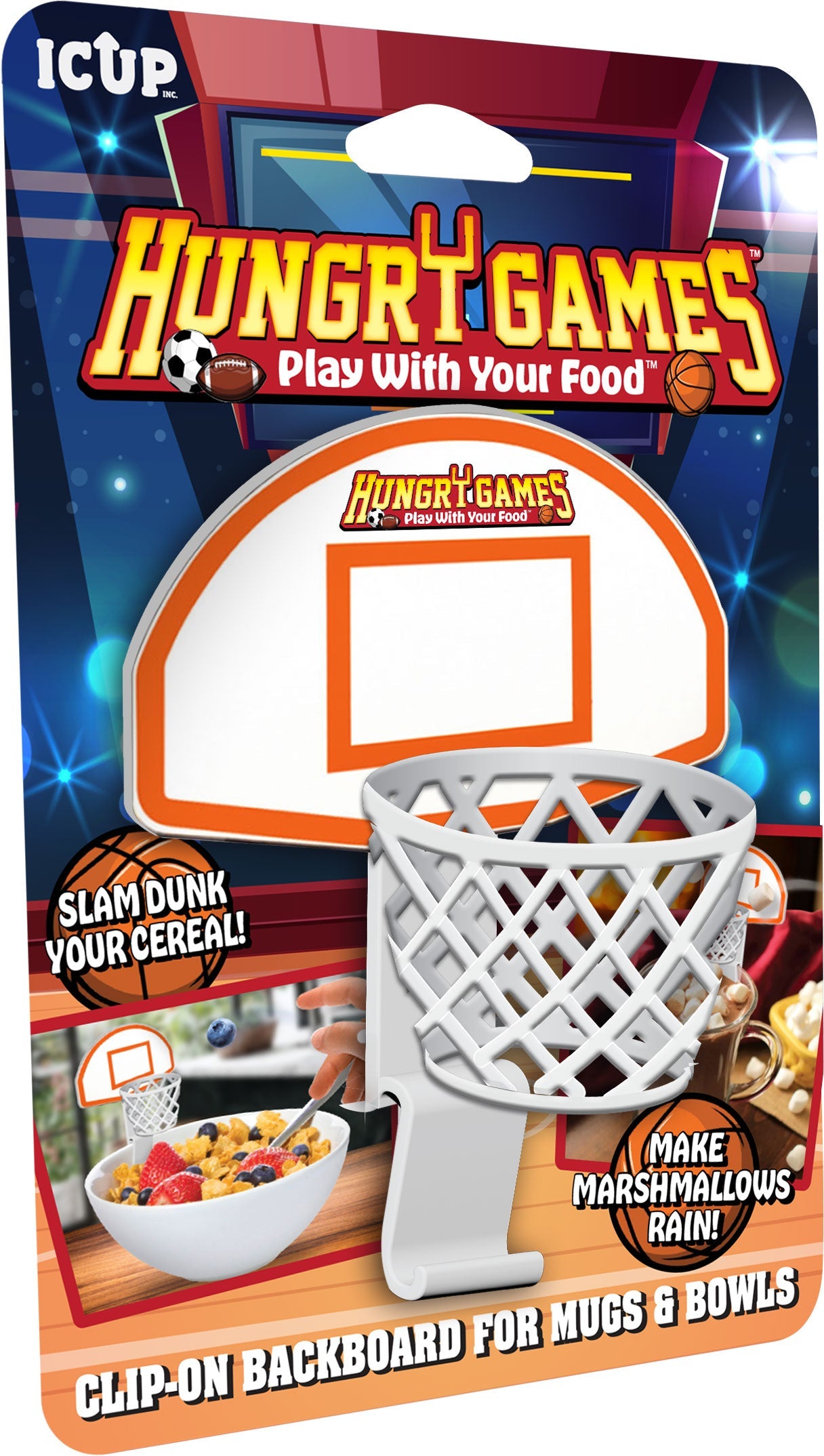 Hungry Games Clip-On Backboard – 6 PC PPK