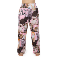 Thumbnail for But First Cats Lounge Pants