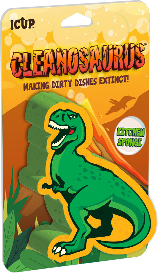 Cleanosaurus Kitchen Sponge – 6 PC PPK