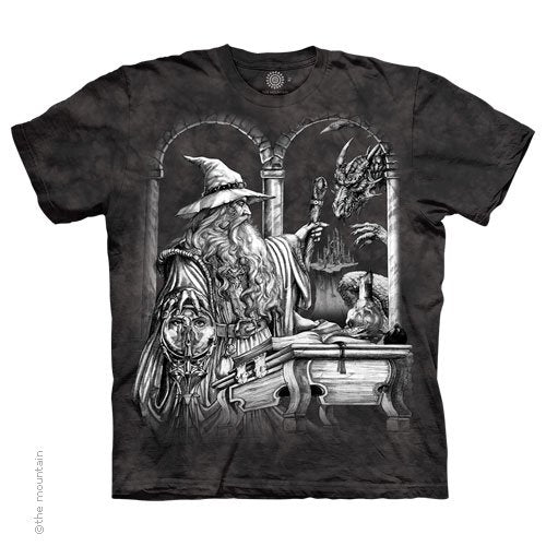 Wizard and Dragon Tie Dye T-Shirt