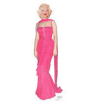 Thumbnail for Life-size Marilyn Monroe Pink Dress Cardboard Cutout