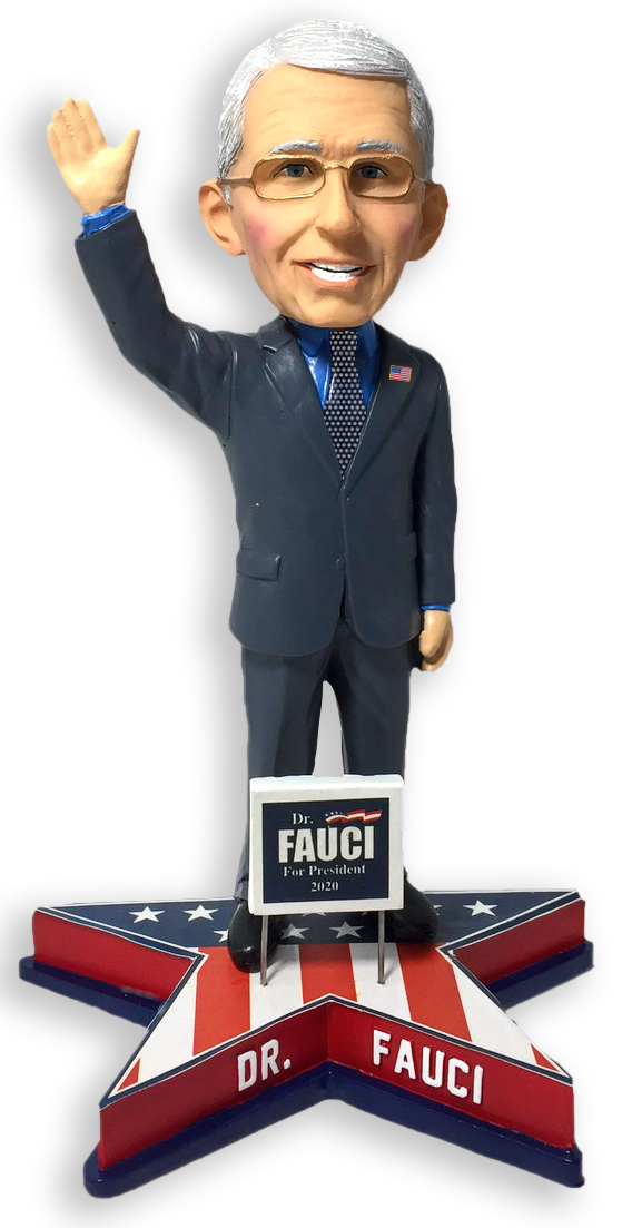 Dr. Anthony Fauci 2020 President Star Bobblehead