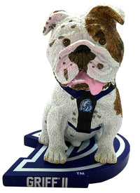 Thumbnail for Griff II Drake Bulldogs Live mascot Bobblehead NCAA