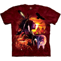 Thumbnail for INDIAN COLLAGE T-SHIRT
