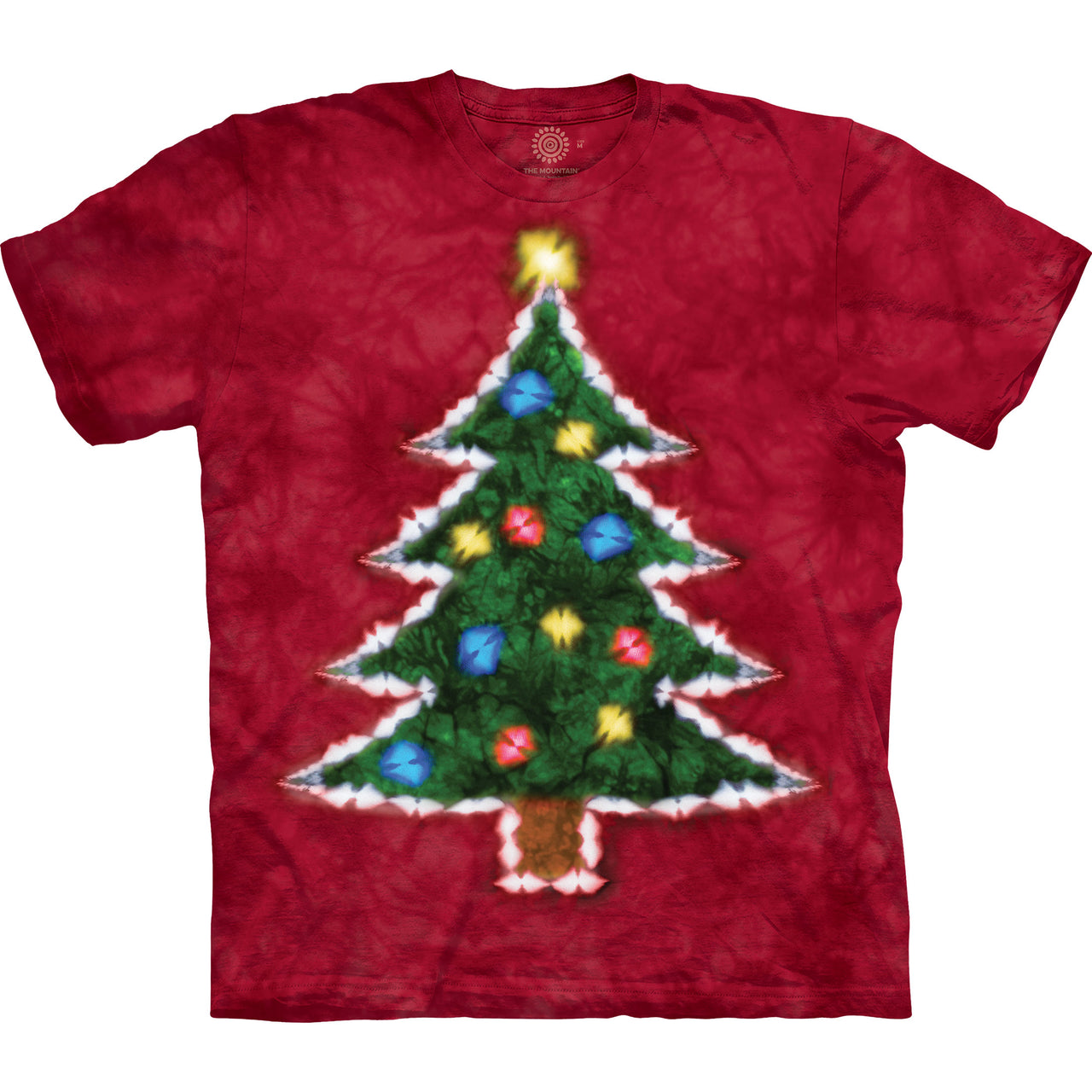 Tie Dye Christmas Tree T-Shirt