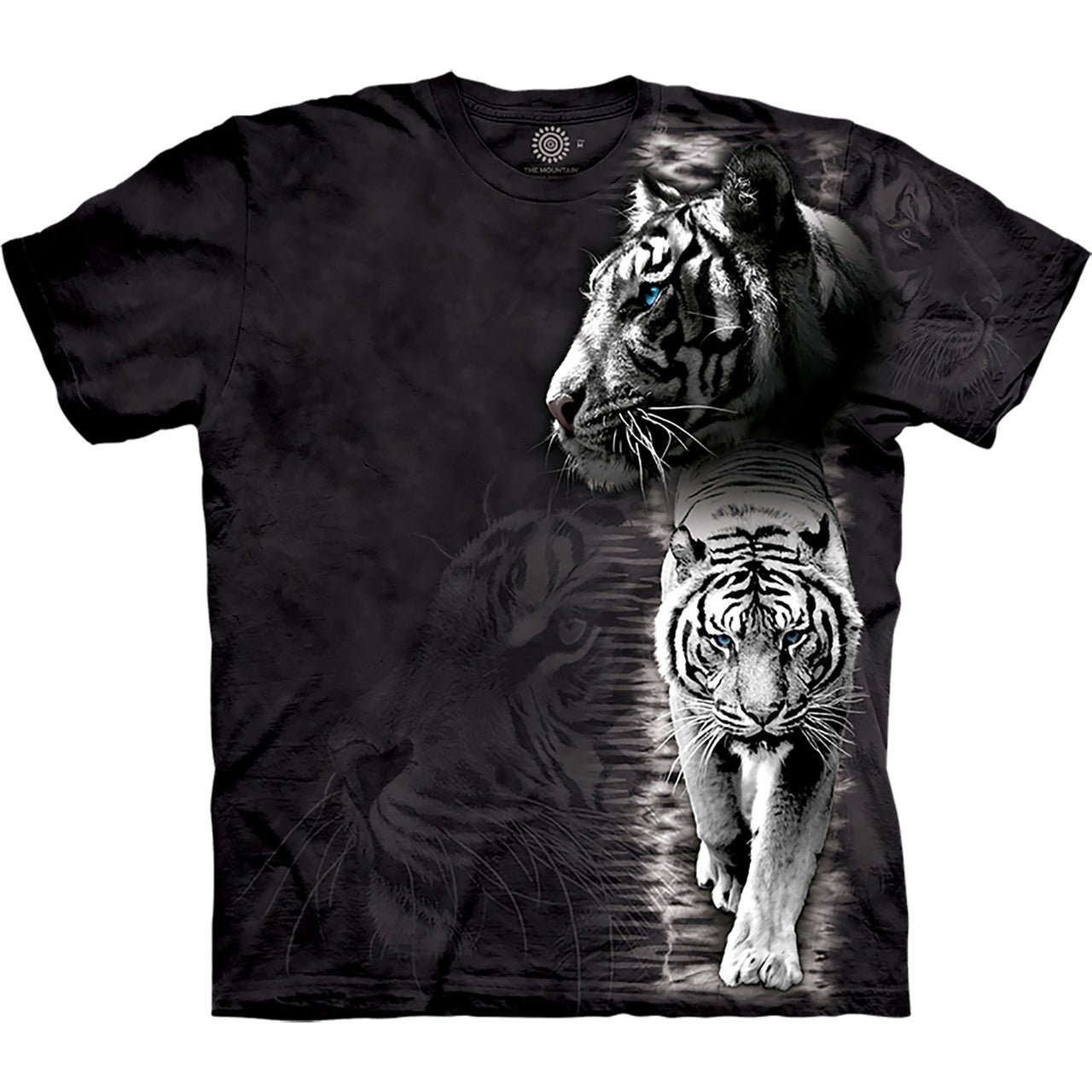WHITE TIGER STRIPE T-SHIRT