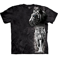 Thumbnail for WHITE TIGER STRIPE T-SHIRT