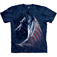 Thumbnail for PATRIOTIC HORSE HEAD T-SHIRT