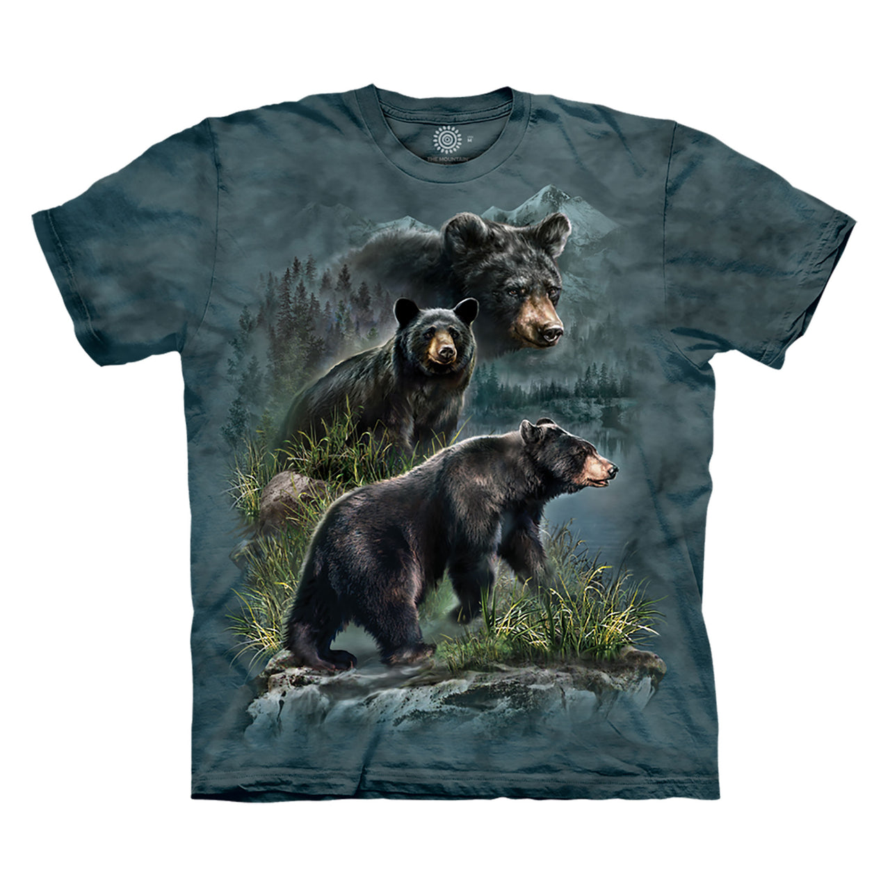 THREE BLACK BEARS T-SHIRT