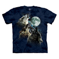 Thumbnail for THREE WOLF MOON IN BLUE T-SHIRT
