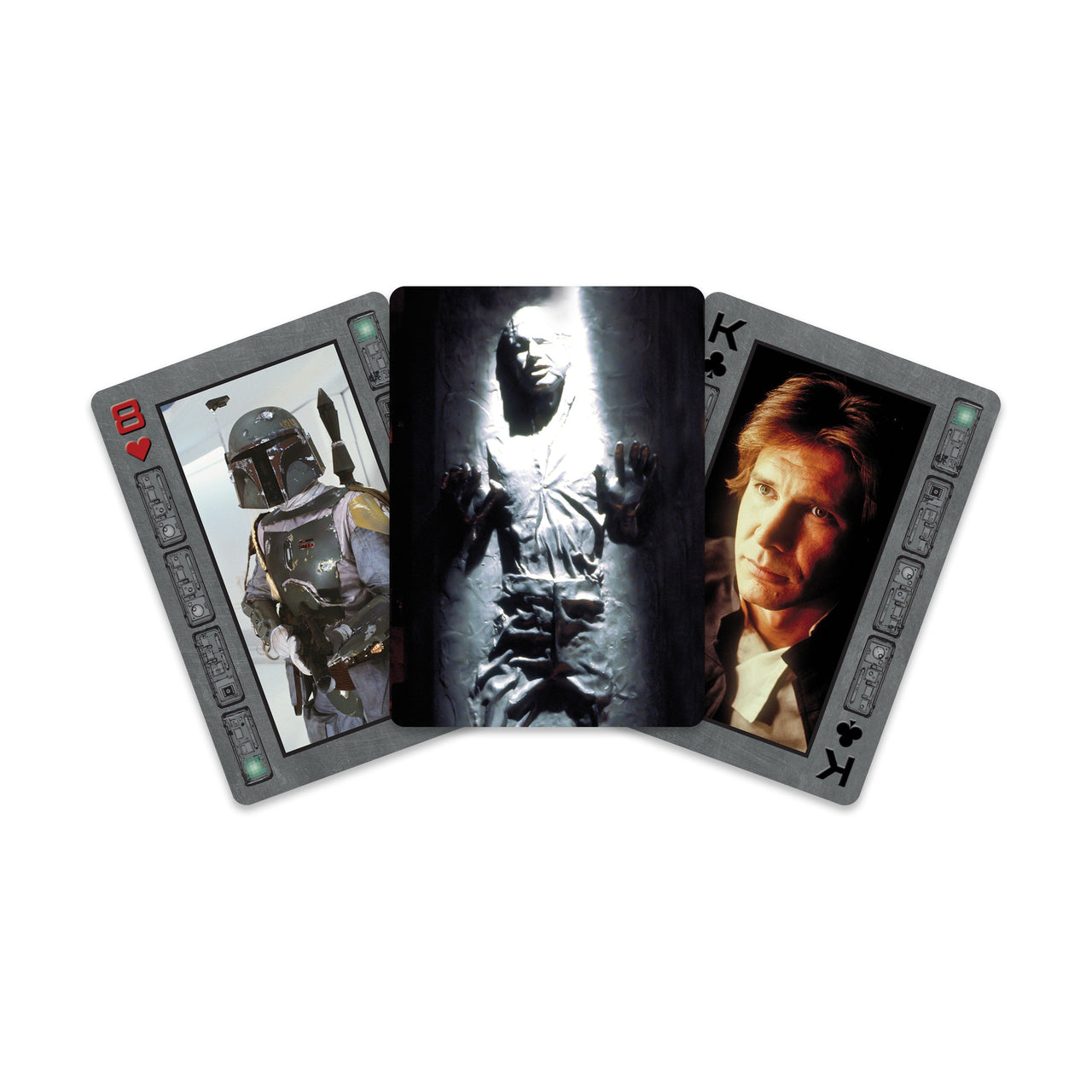 Star Wars Han Solo Carbonite Premium Playing Cards (PDQ) – 12 PC PPK ($5.30 each)