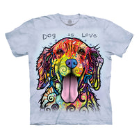 Thumbnail for DOG IS LOVE T-SHIRT