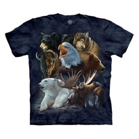 Thumbnail for WILD ALASKAN COLLAGE T-SHIRT