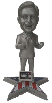 Thumbnail for Marco Rubio Presidential Campaign 2016 Silver Version Bobblehead