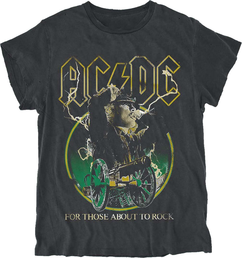 ACDC FOR THOSE ABOUT TO ROCK T-SHIRT