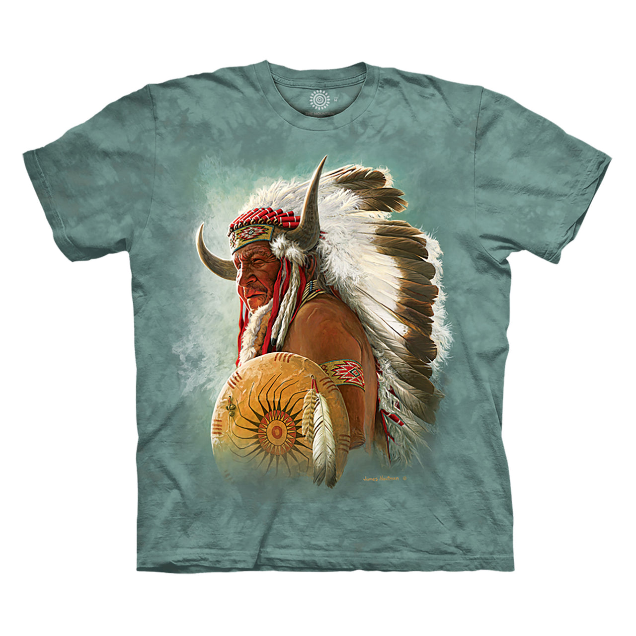 NATIVE AMERICAN PORTRAIT T-SHIRT