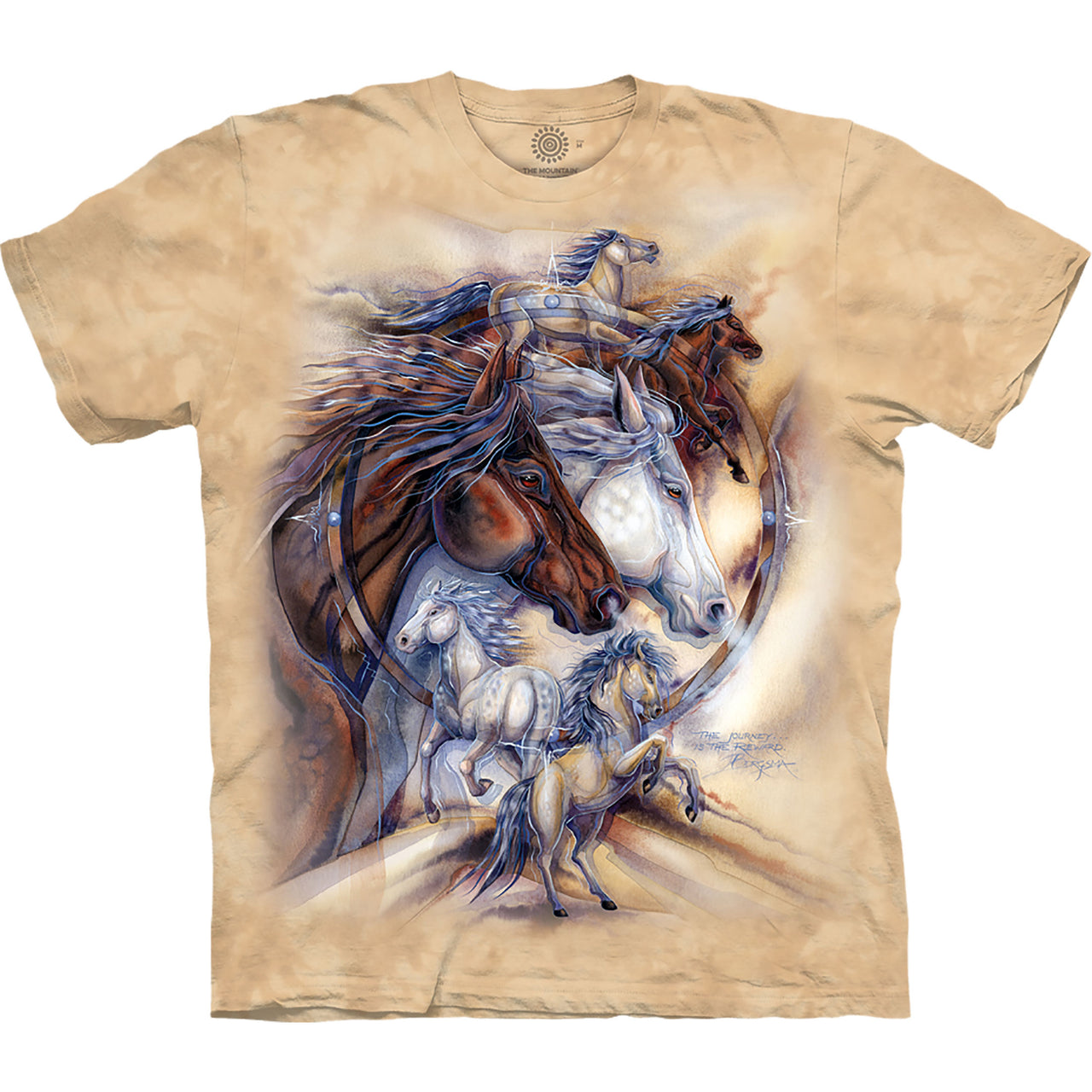 THE JOURNEY IS THE REWARD T-SHIRT