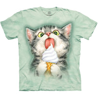 Thumbnail for CREAMY CONE KITTY T-SHIRT