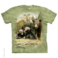 Thumbnail for Black Bears Family T-Shirt