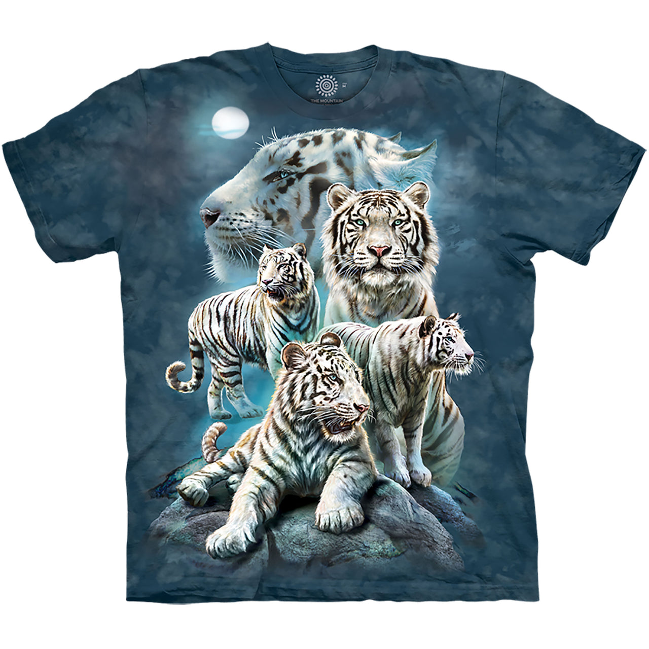 NIGHT TIGER COLLAGE T-SHIRT