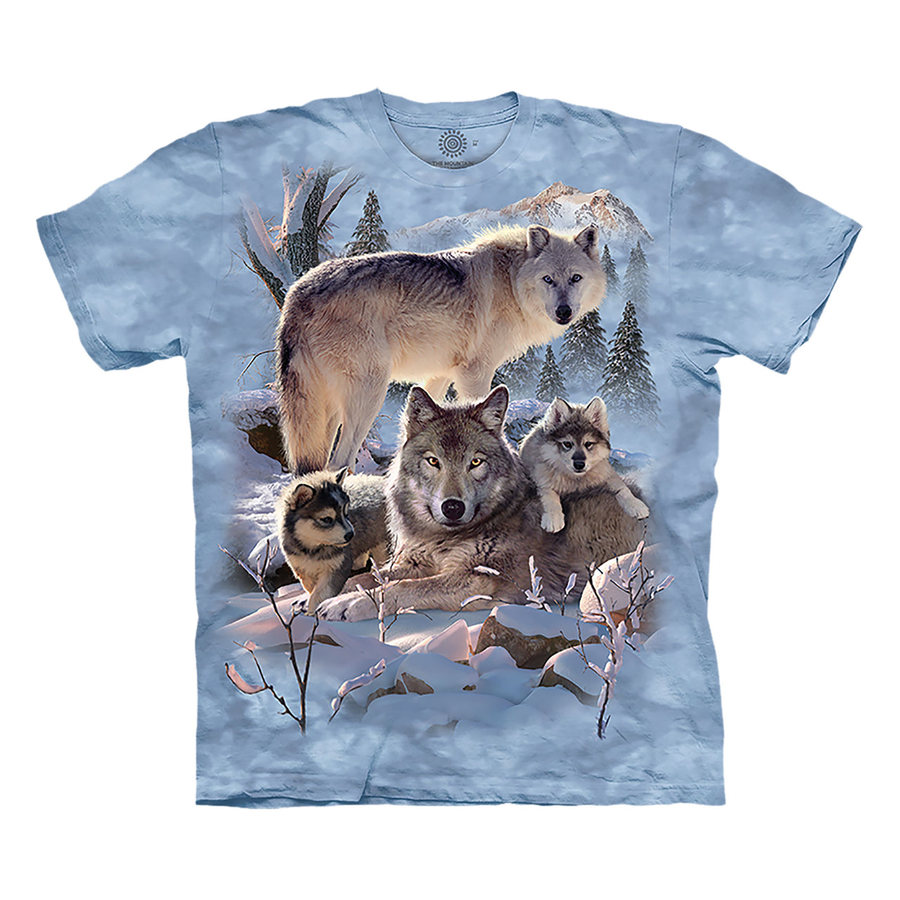 WOLF FAMILY MOUNTAIN T-SHIRT