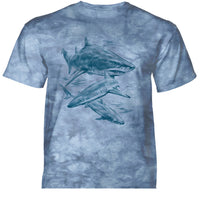 Thumbnail for MONOTONE SHARKS T-SHIRT