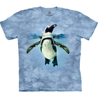 Thumbnail for SWIMMING PENGUIN T-SHIRT