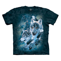 Thumbnail for DREAMCATCHER WOLF COLLAGE T-SHIRT