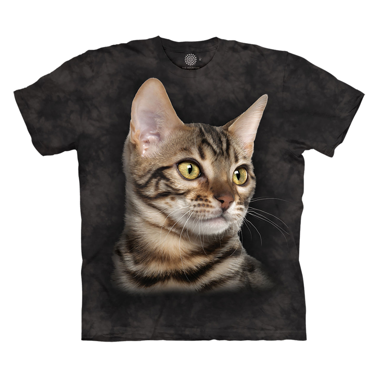STRIPED CAT PORTRAIT T-SHIRT