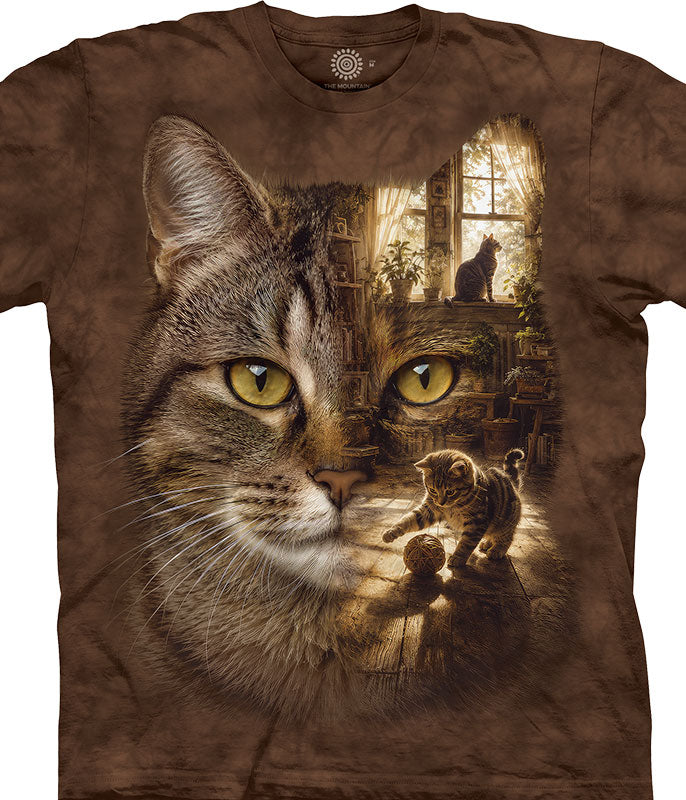 Spiritscape Striped Cat T-Shirt