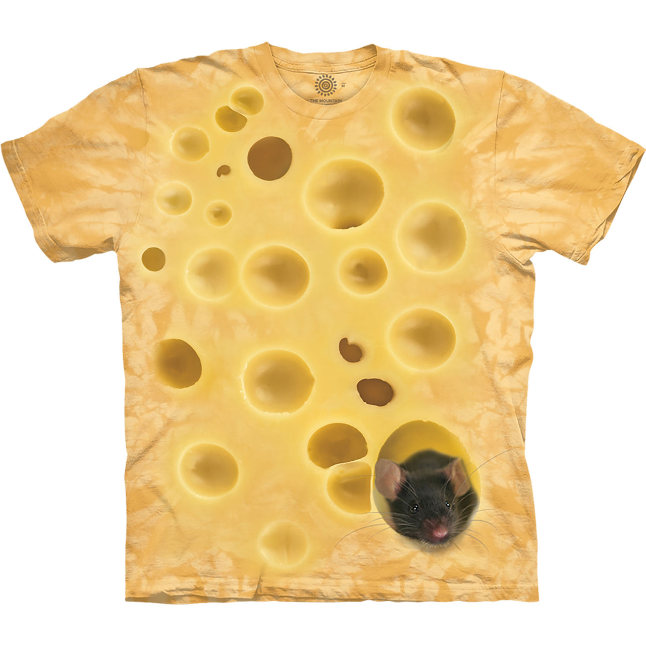 SWISS CHEESE MOUSE T-SHIRT