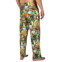 Thumbnail for BRIEF INSANITY'S Bring the Tequila Lounge Pants Back View