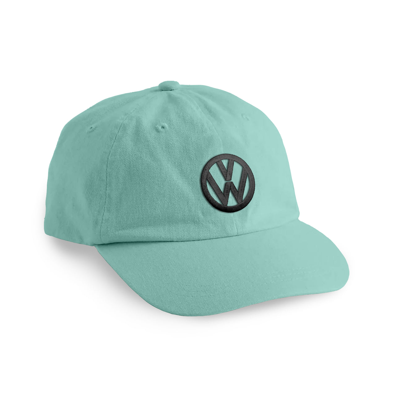 VOLKSWAGEN - BLACK LOGO DAD HAT -  3 PC PPK ($11.00 EACH)