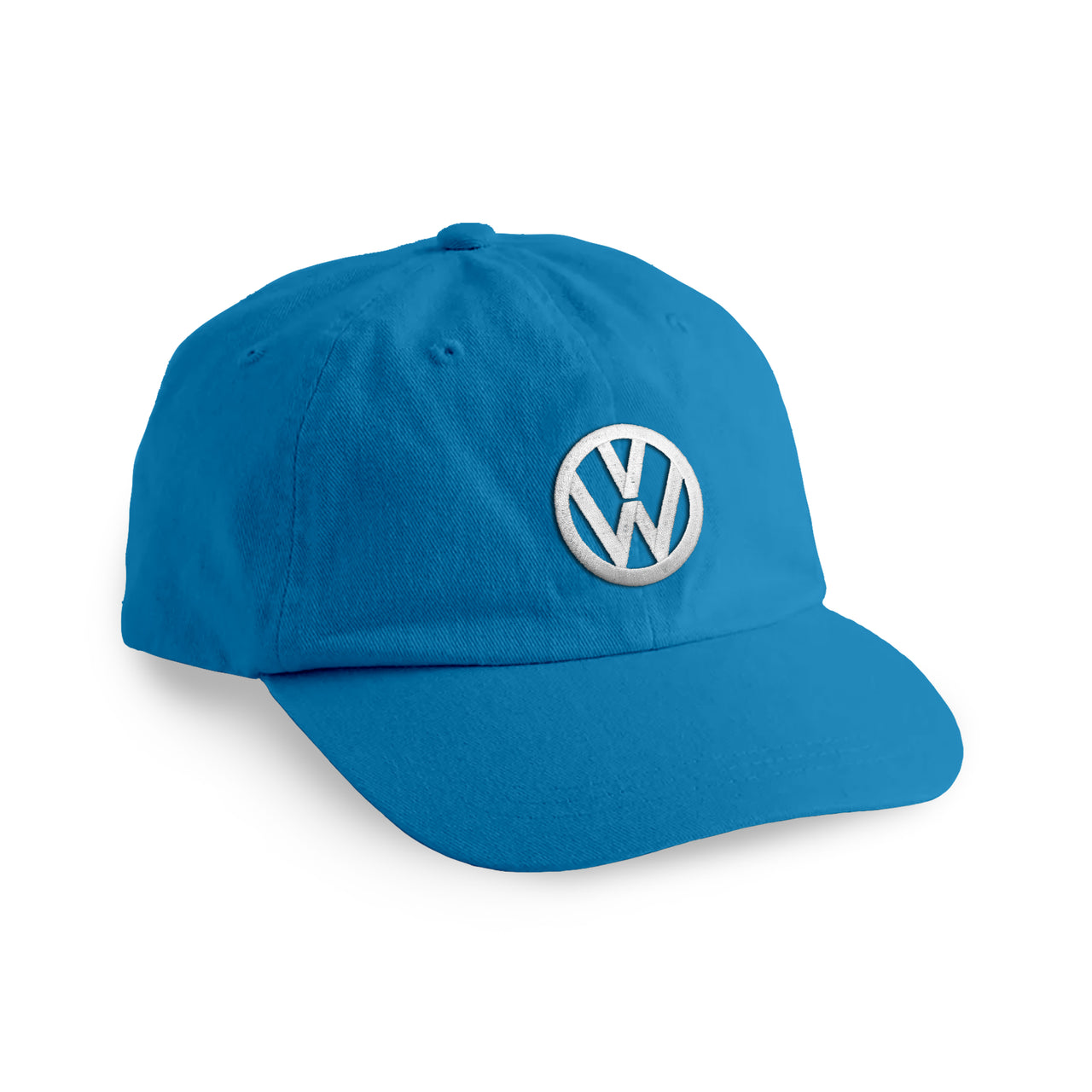 VOLKSWAGEN - WHITE LOGO DAD HAT -  3 PC PPK ($11.00 EACH)