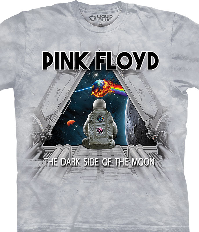 Astronaut Portal Tie-Dye T-Shirt