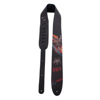 Thumbnail for SLAYER SHOW NO MERCY PRINTED LEATHER GUITAR STRAP