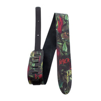 Thumbnail for SLAYER REIGN IN BLOOD PRINTED LEATHER GUITAR STRAP