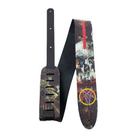 Thumbnail for SLAYER SOUTH OF HEAVEN PRINTED LEATHER GUITAR STRAP