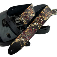 Thumbnail for SLAYER HELL AWAITS PRINTED LEATHER GUITAR STRAP