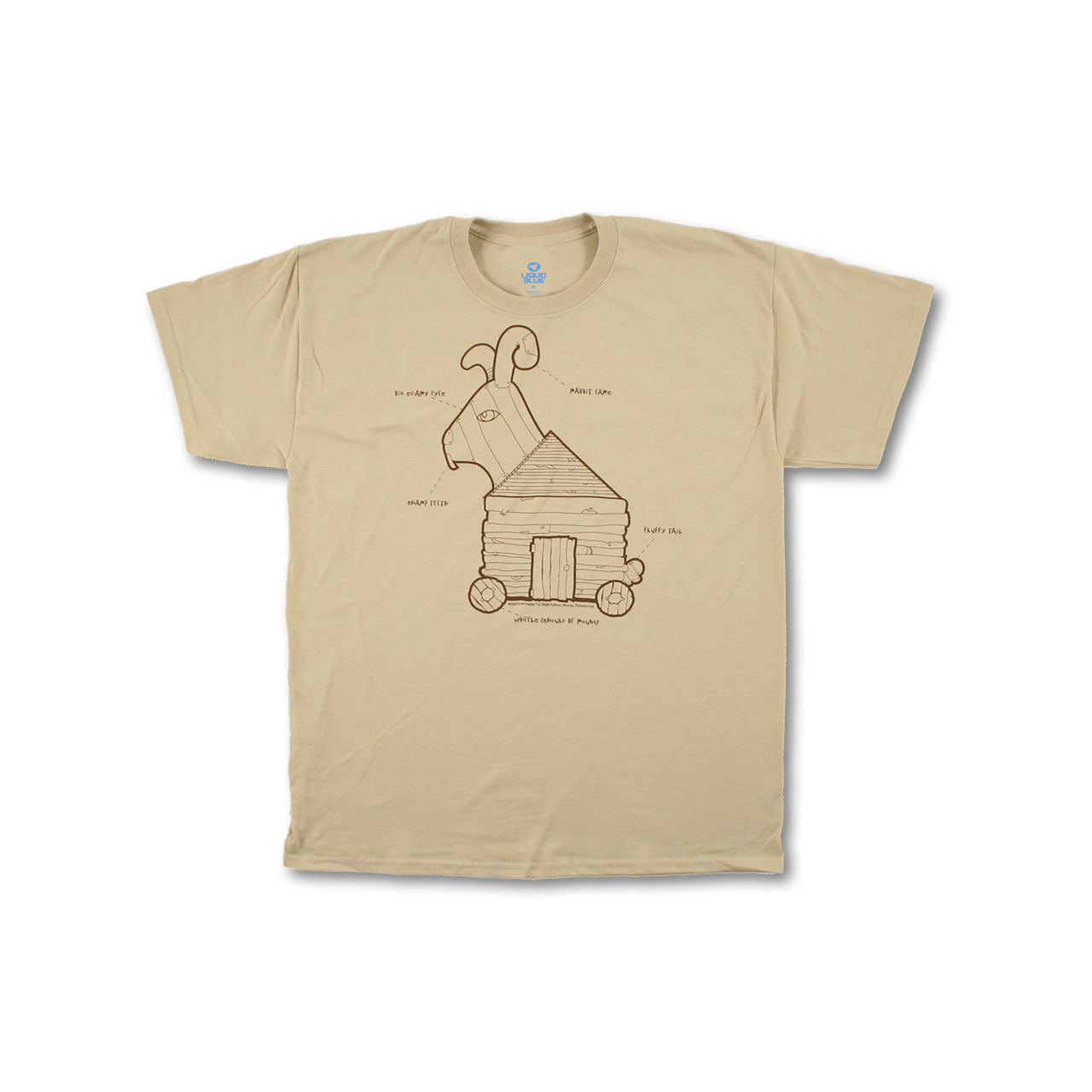 Trojan Rabbit Tan T-Shirt